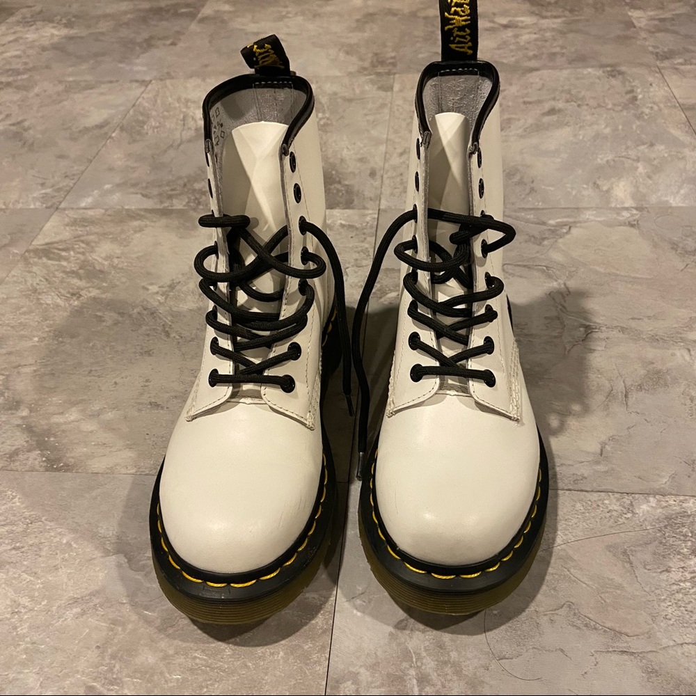 White Dr Martens